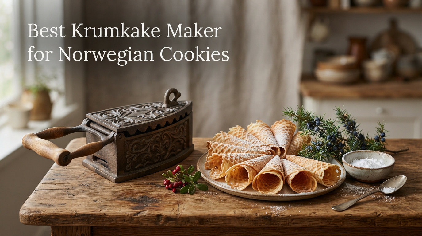 Best Krumkake Maker for Norwegian Cookies