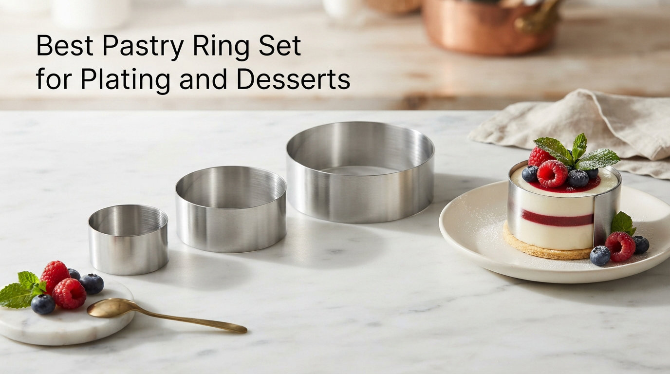 Best Pastry Ring Set for Plating and Desserts
