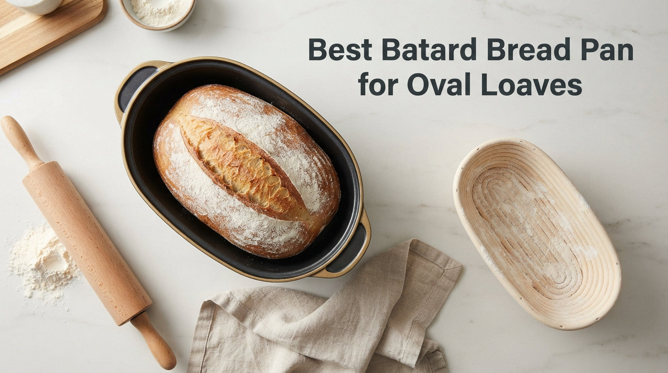 Best Batard Bread Pan for Oval Loaves