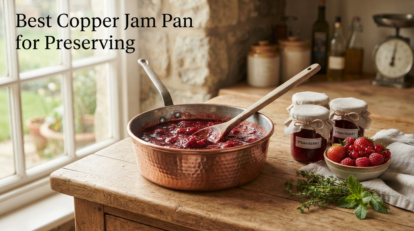 Best Copper Jam Pan for Preserving