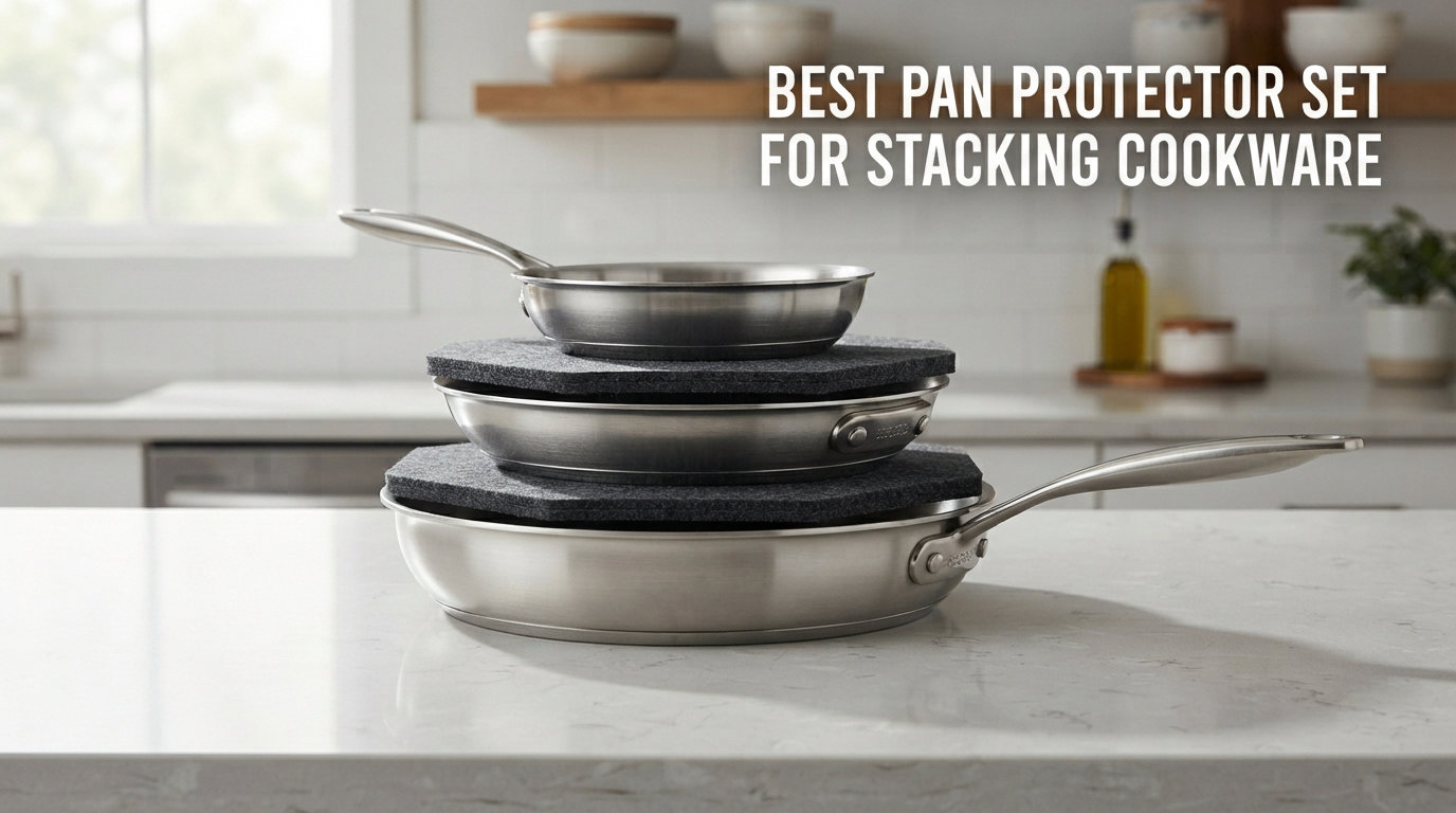 Best Pan Protector Set for Stacking Cookware