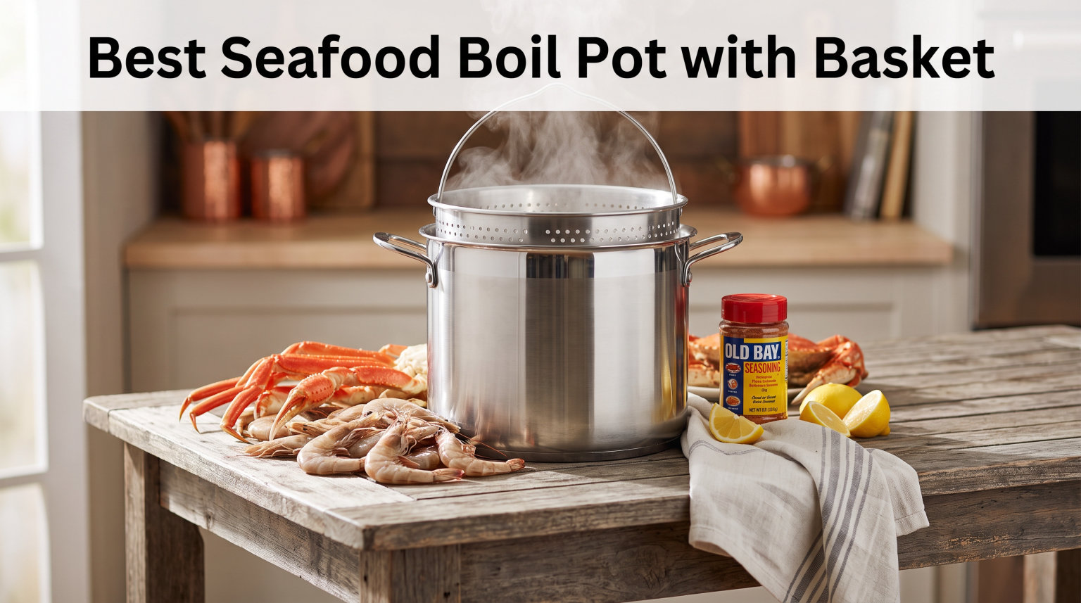 Best Seafood Boil Pot with Basket