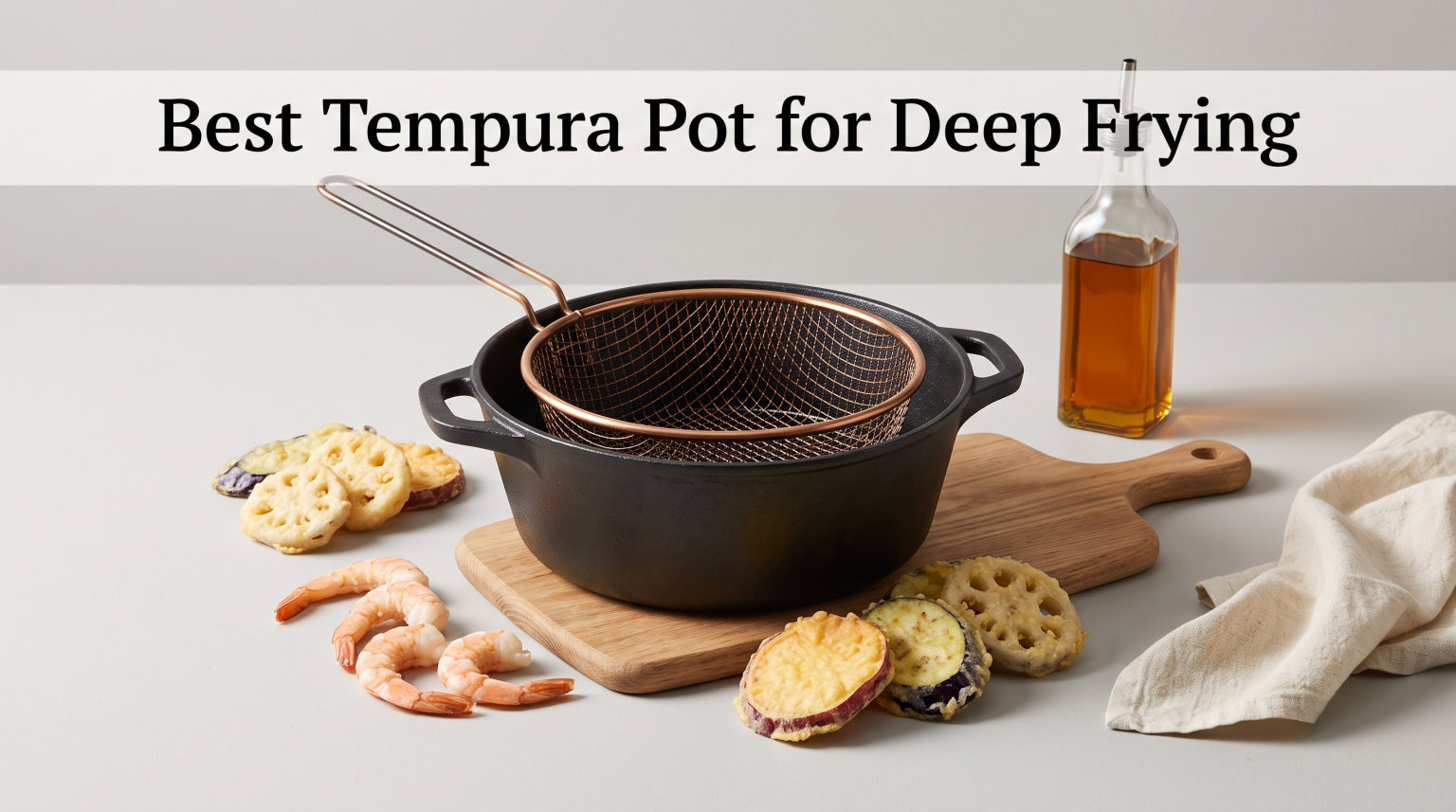 Best Tempura Pot for Deep Frying