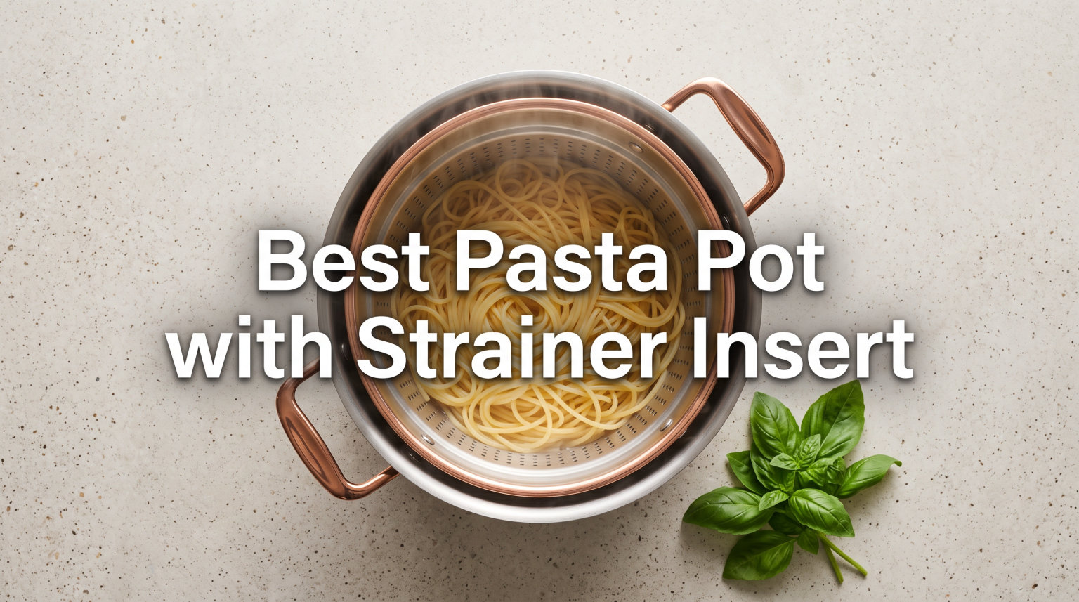 Best Pasta Pot with Strainer Insert