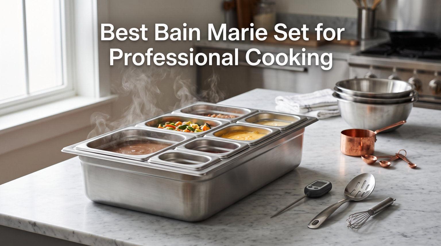 Best Bain Marie Set for Professional Cooking
