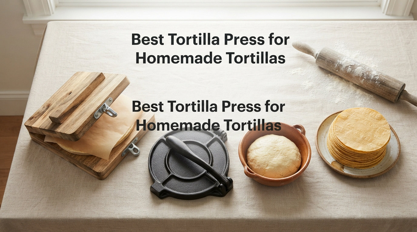 Best Tortilla Press for Homemade Tortillas
