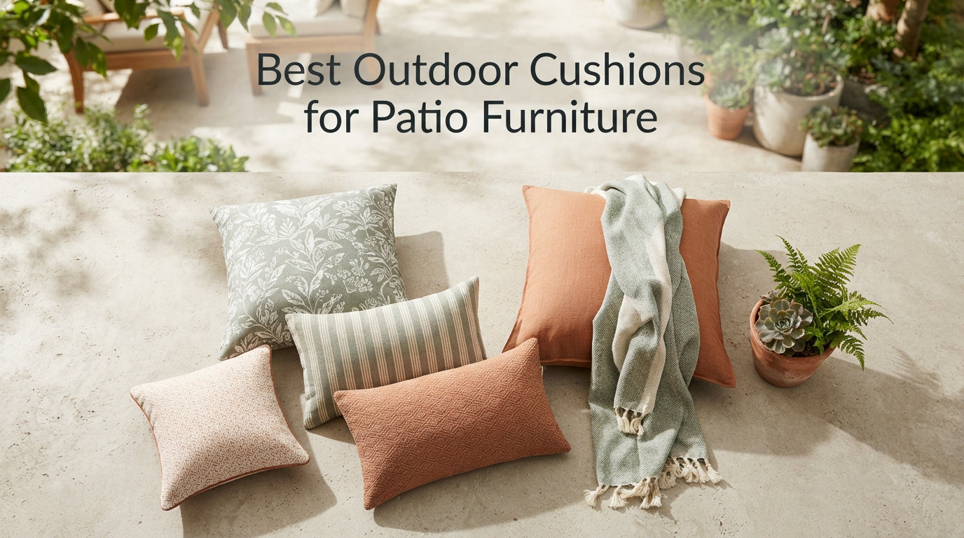 Best Outdoor Cushions for Patio Furniture