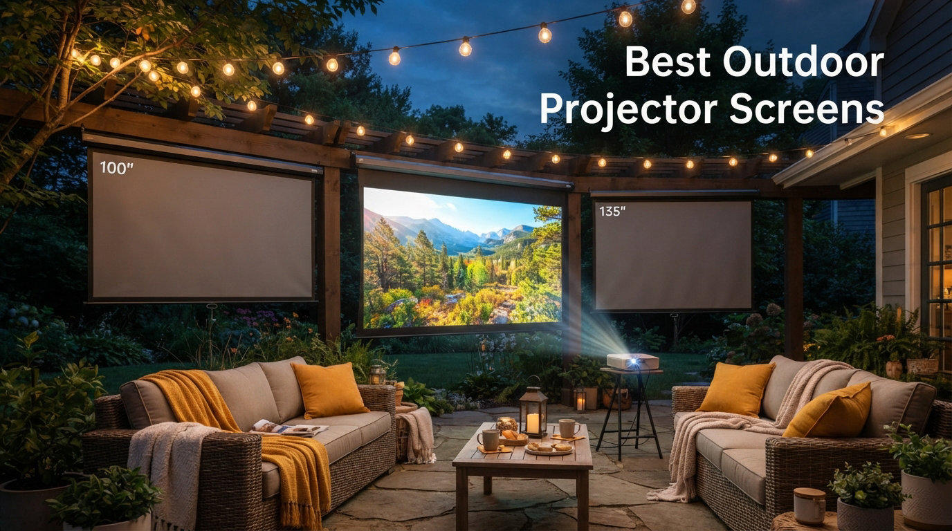 Best Outdoor Projector Screens