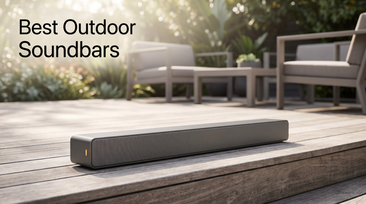 Best Outdoor Soundbars
