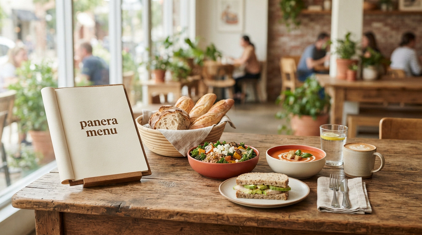 panera menu 2026