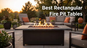 Best Rectangular Fire Pit Tables