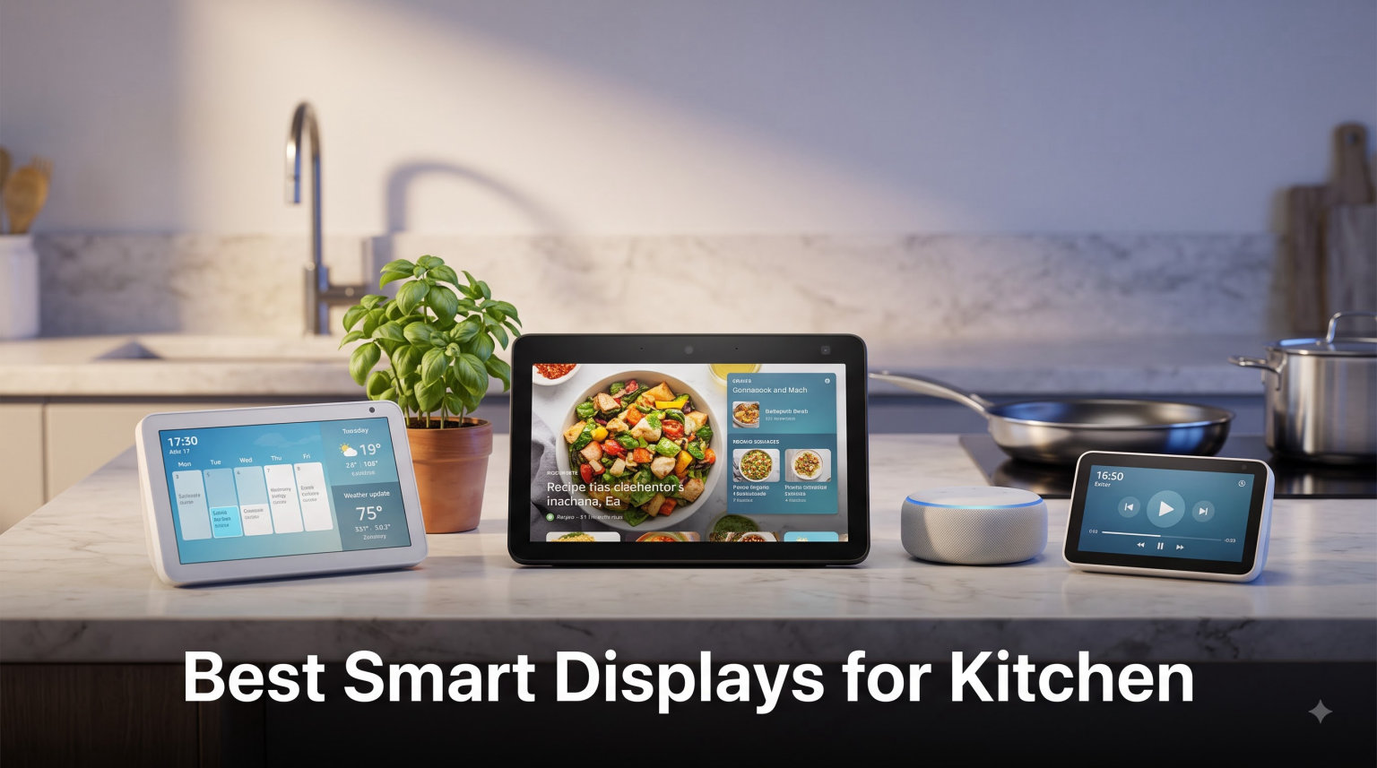 Best Smart Displays for Kitchen
