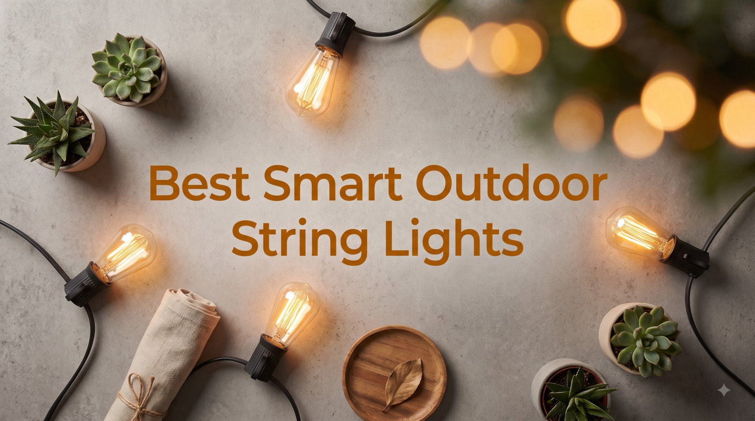 Best Smart Outdoor String Lights