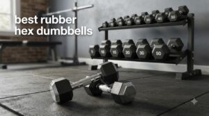 best rubber hex dumbbells