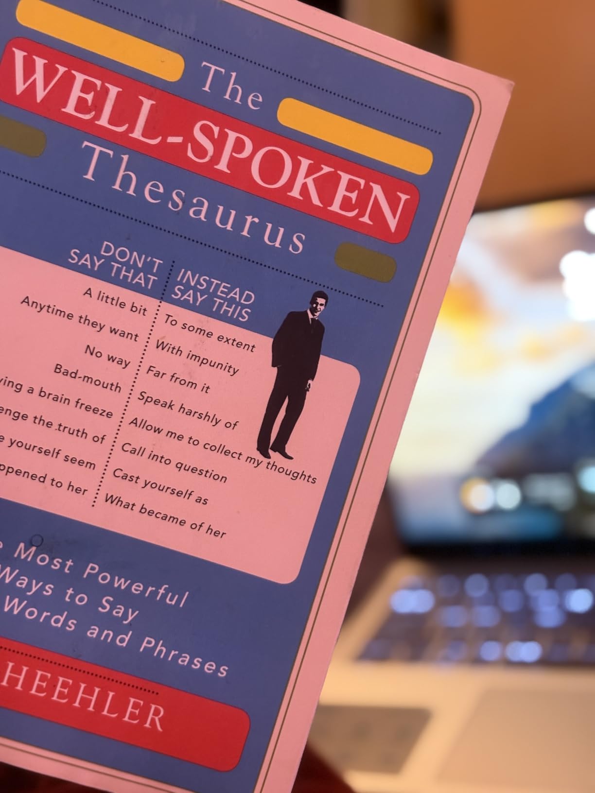 The Well-Spoken Thesaurus: The Most Powerful Ways to Say Everyday Words and Phrases (A Vocabulary Builder for Adults to Improve Your Writing and Speaking Communication Skills) customer photo 1