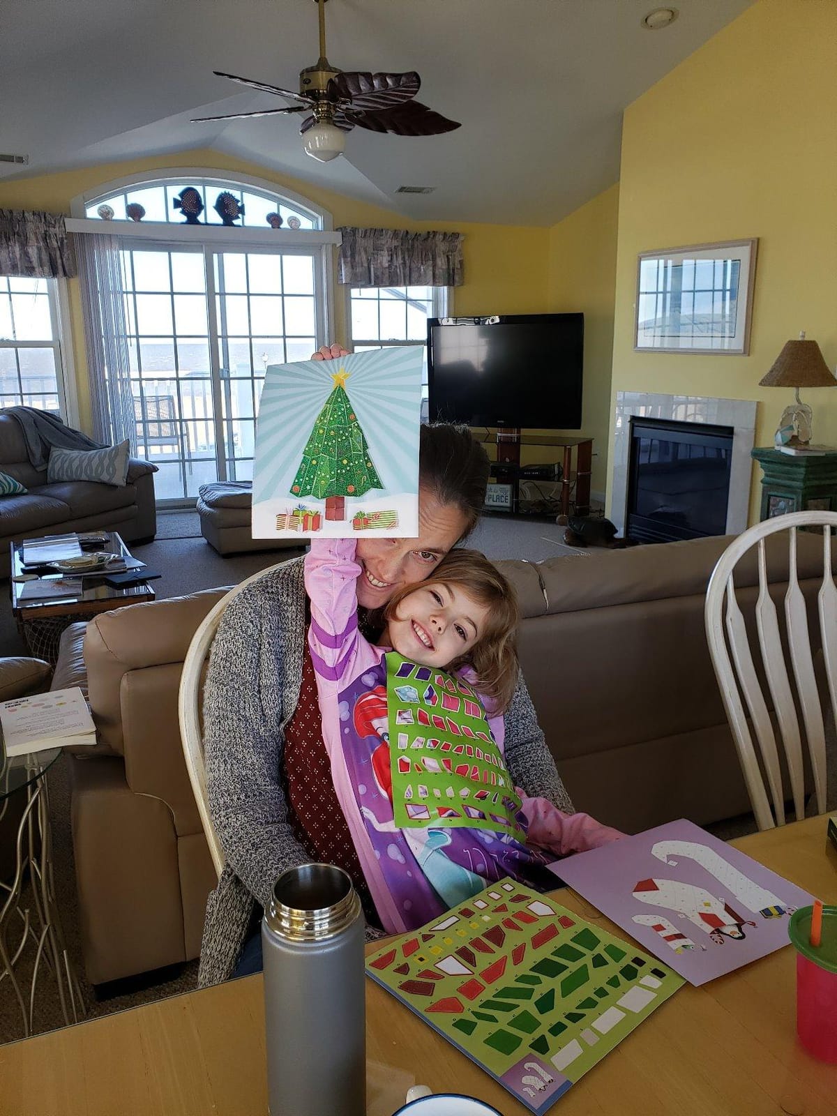 Paint by Sticker Kids (Official): Christmas: Create 10 Pictures One Sticker at a Time! Includes Glitter Stickers customer photo 2