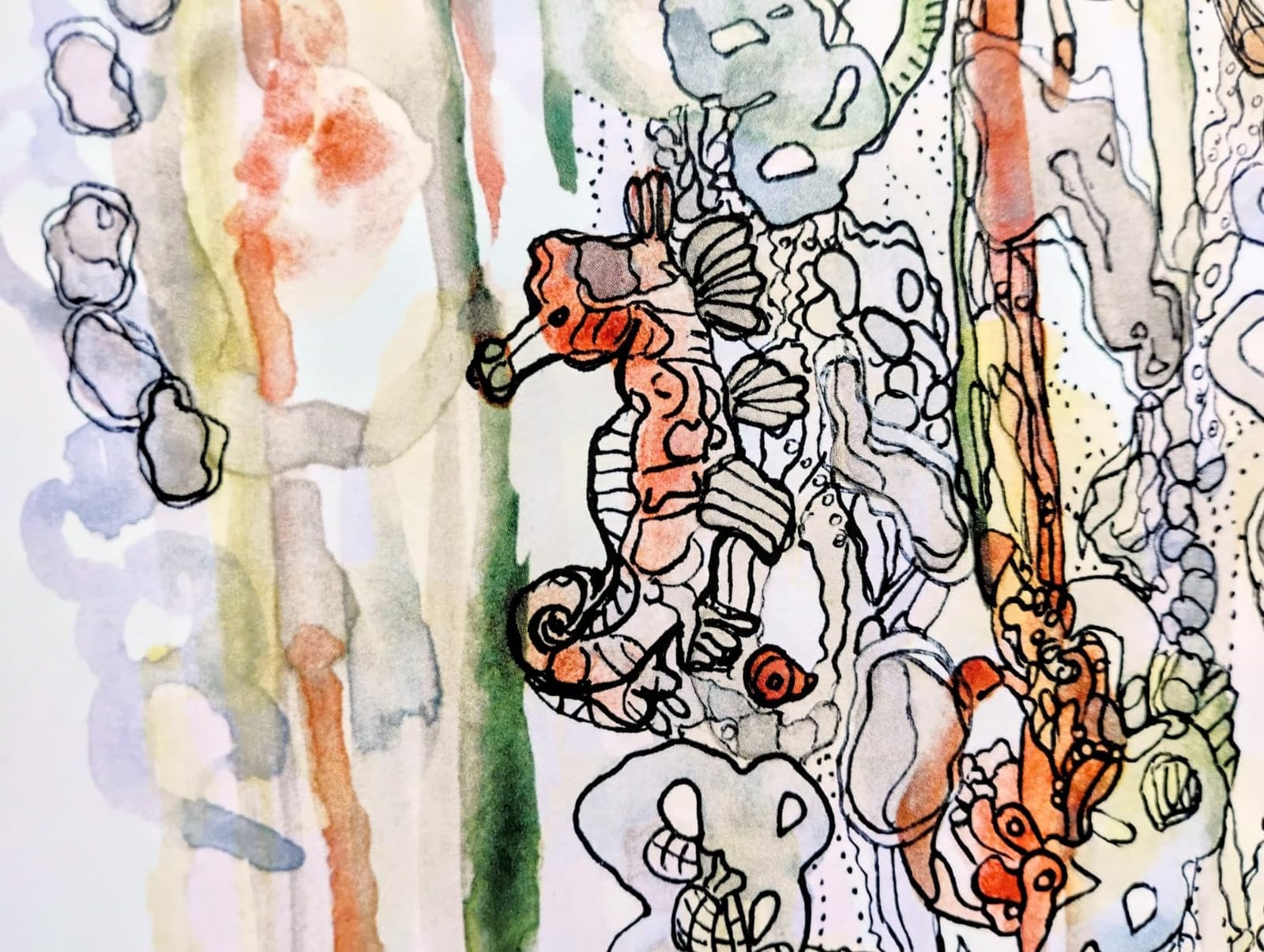 The Reverse Coloring Book: The Book Has the Colors, You Draw the Lines! customer photo 1