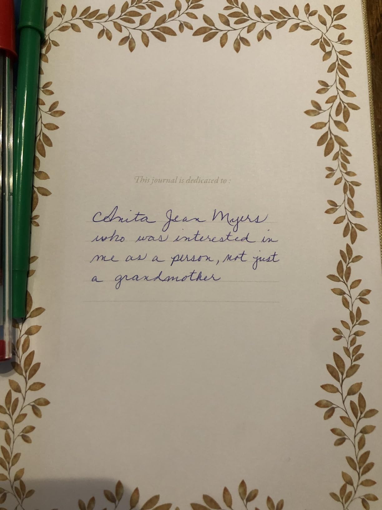 Grandma's Story: A Memory and Keepsake Journal for My Family (Heirloom Story Books and Guided Journals) customer photo 1