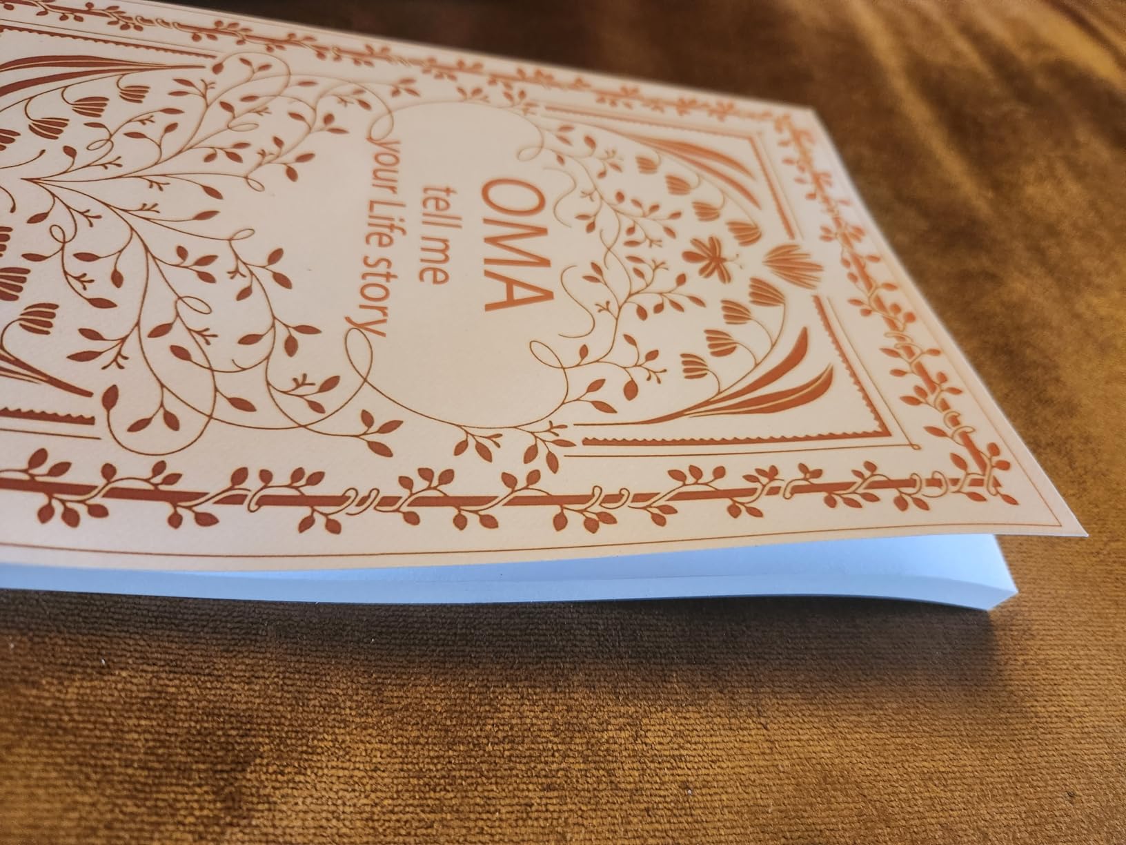 Grandma's Story: A Memory and Keepsake Journal for My Family (Heirloom Story Books and Guided Journals) customer photo 2