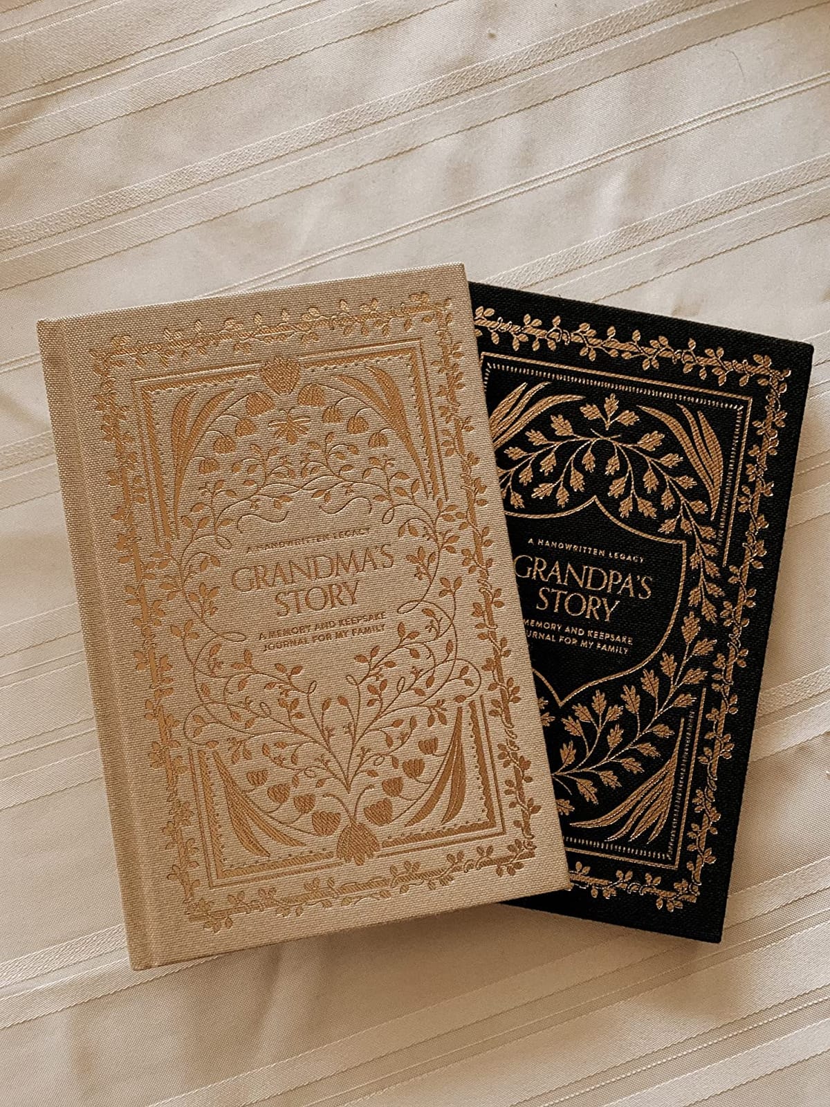 Grandpa's Story: A Memory and Keepsake Journal for My Family (Heirloom Story Books and Guided Journals) customer photo 2
