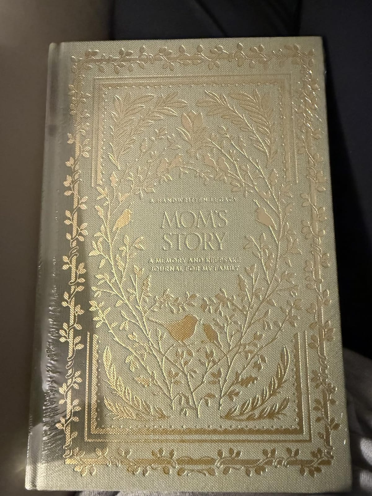 Mom's Story: A Memory and Keepsake Journal for My Family (Heirloom Story Books and Guided Journals) customer photo 1