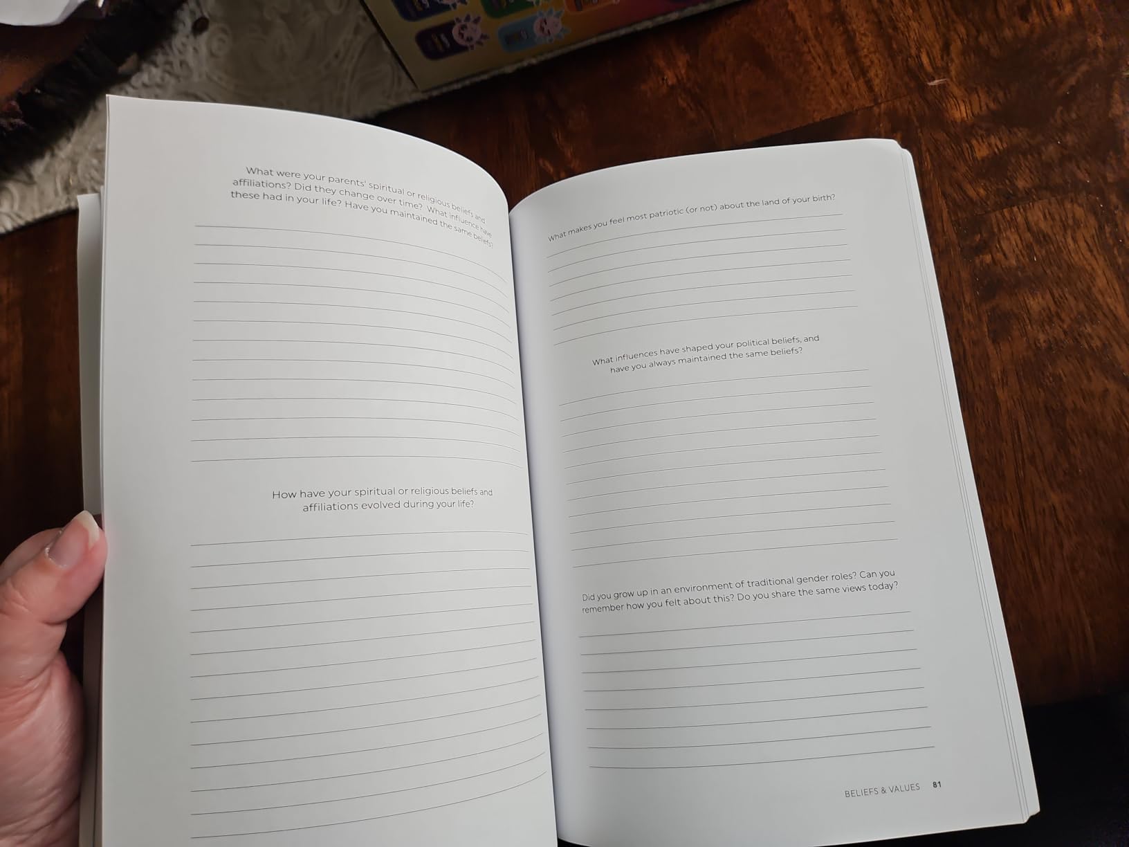 Tell Me Your Life Story, Grandpa: A Grandfather's Guided Journal and Memory Keepsake Book (Tell Me Your Life Story Series) customer photo 2