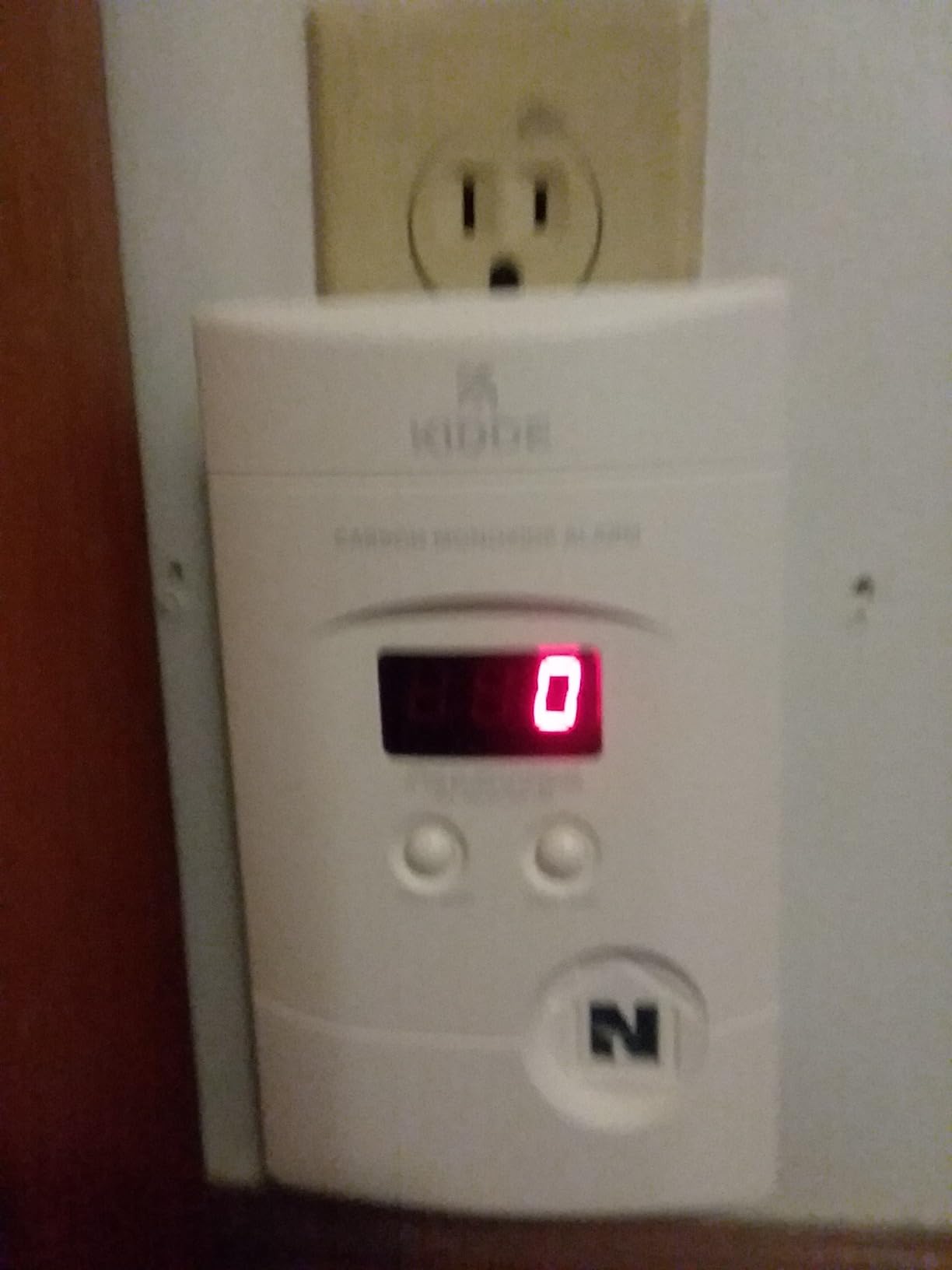 Kidde Carbon Monoxide Detector, Plug-In with 9V Battery Backup, Digital Display, 85 dB Alarm, LED Status Light Indicators, 3rd Edition customer photo 2