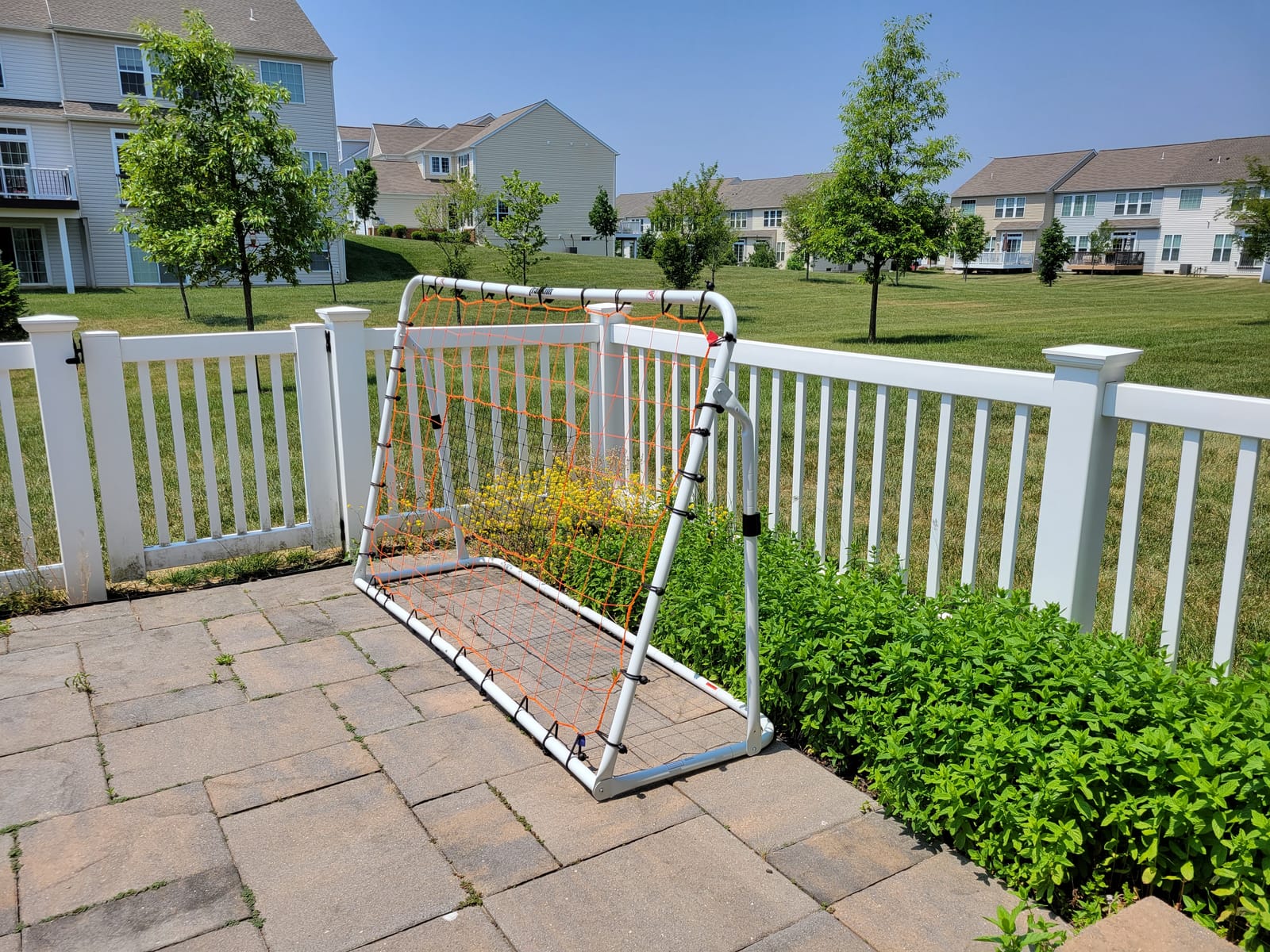 Franklin Sports Soccer Rebounder customer photo 2