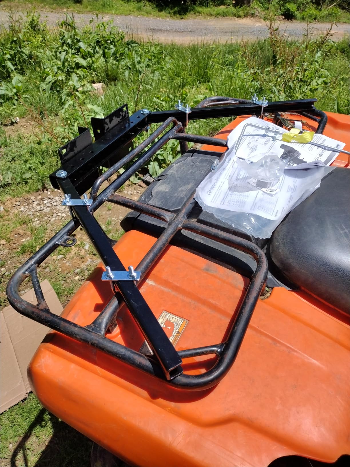 Buyers Products ATVS15A ATV 12V Broadcast Spreader 15 Gallon Hopper | 12V ATV Broadcast Spreader Holds 15 Gallons And Spreads Seed, Feed, Salt, Fertilizer, Deer Feed And More From 5 To 30 Ft customer photo 2