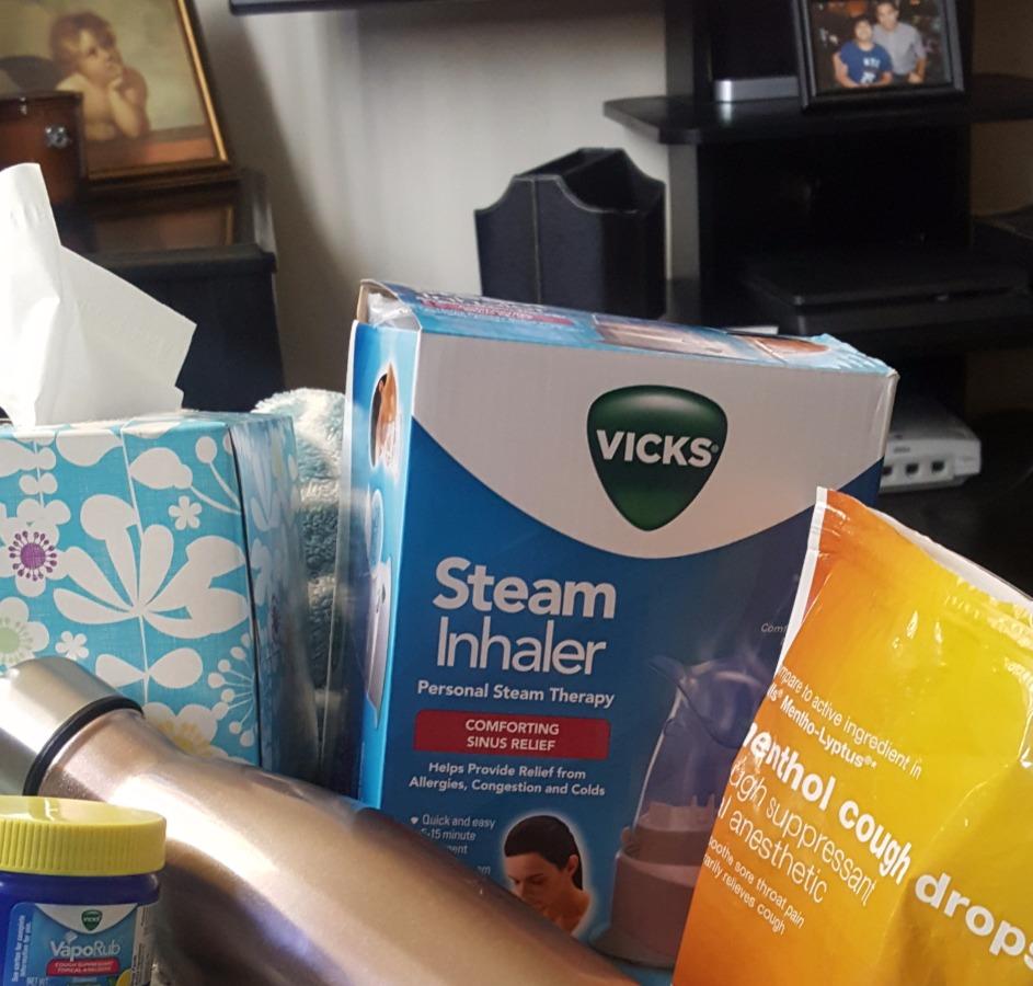 Vicks Personal Steam Inhaler for Targeted Relief from Congestion | Natural Steam Therapy for Allergies, Coughs, Colds & Sinus Irritation; Use with VapoPads - 1 Included customer photo 2