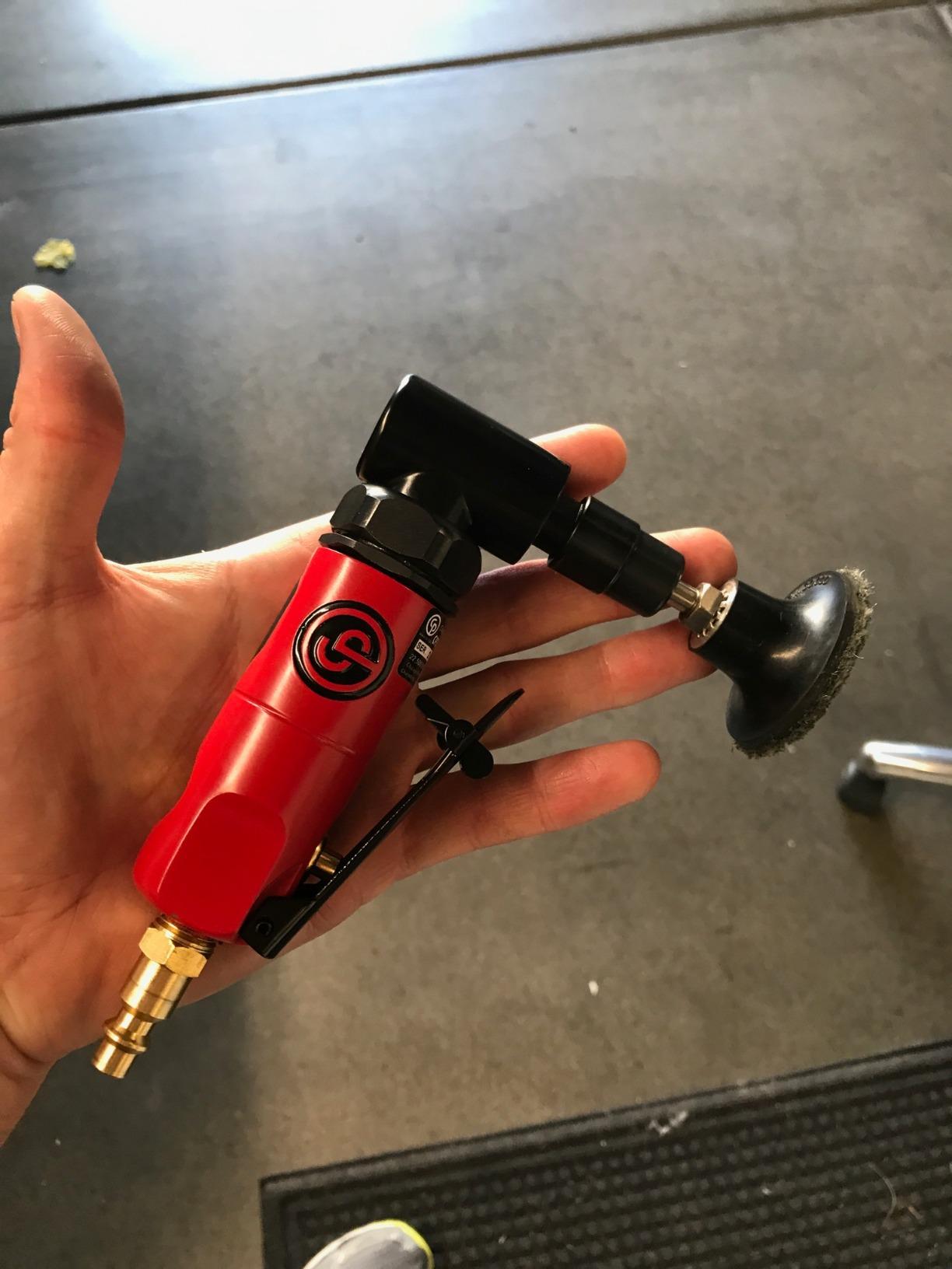 Chicago Pneumatic CP875 - Air Angle Die Grinder Tool, 1/4 Inch, 0.3 HP, 22500 RPM customer photo 2