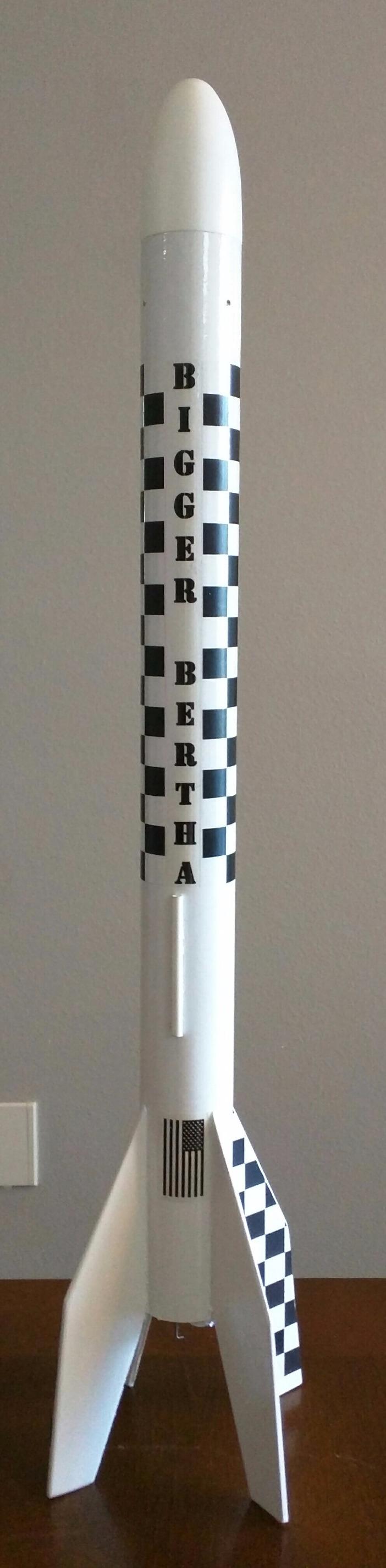 Estes 1948 Big Bertha Rocket-Building Kit, Intermediate Flying-Rocket-Model Kit for Ages 10+ customer photo 1