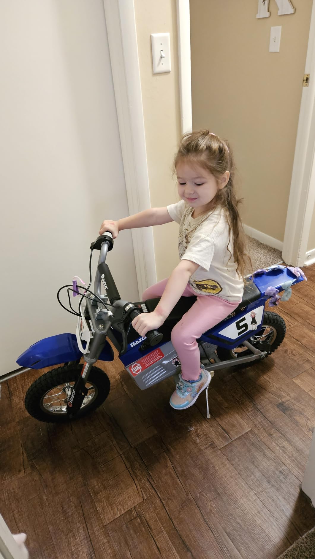 Dirt Rocket MX350 eBike | Electric Motorcycle | Iconic Wheeled Ride-On For Kids Age 8+ | High Torque, Rear Chain Drive | 350W/24V Motor | Up To 14 MPH, 30 Mins; 140 Lbs customer photo 1