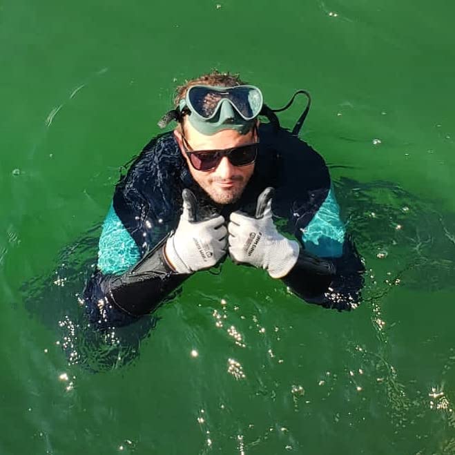 Cressi Lightweight Well-Balanced Open Heel Scuba Diving Fins - Pro Light: Made in Italy customer photo 1
