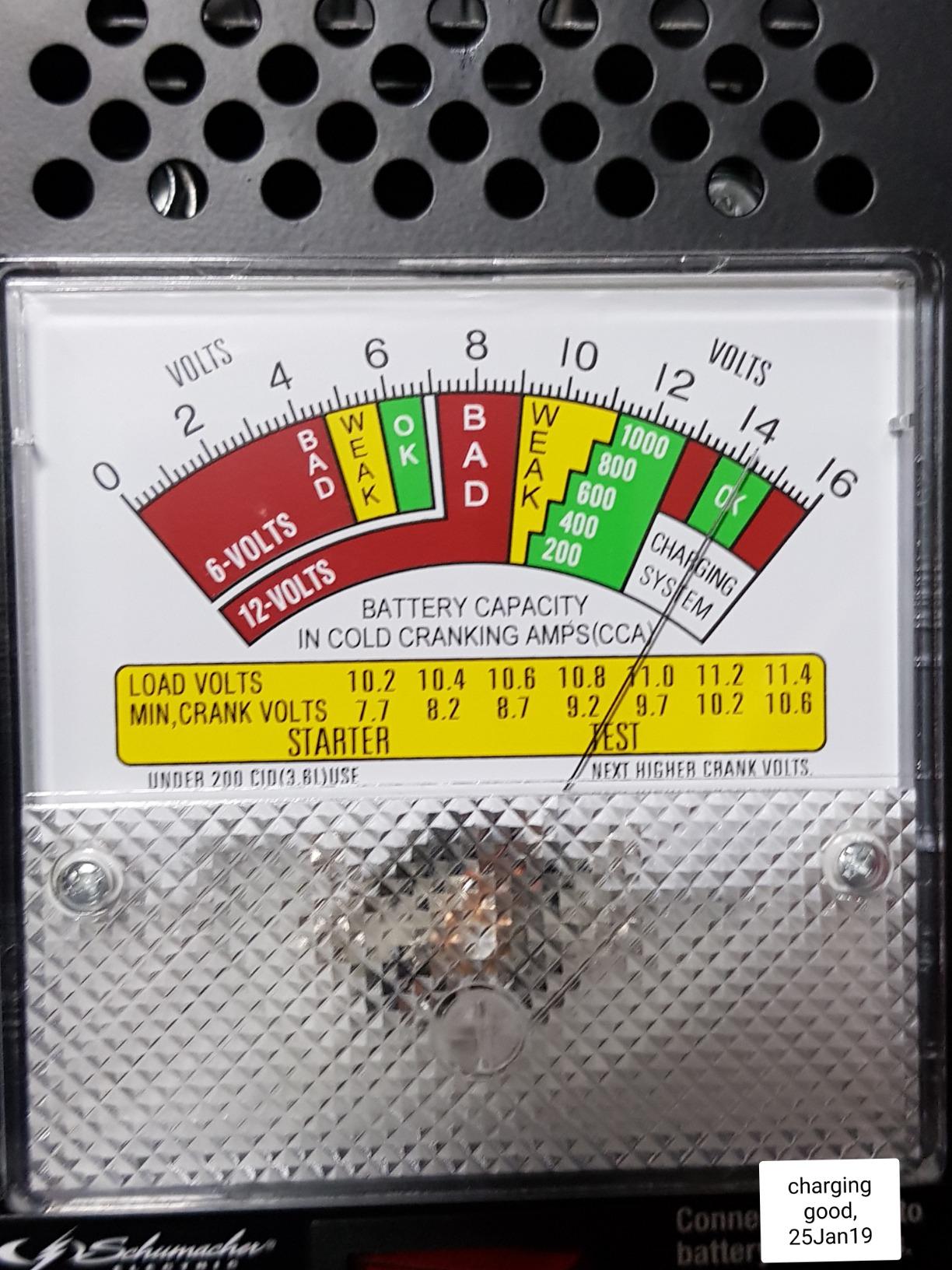 Schumacher Electric Battery Load Tester, 6V/12V - BT-100 customer photo 1