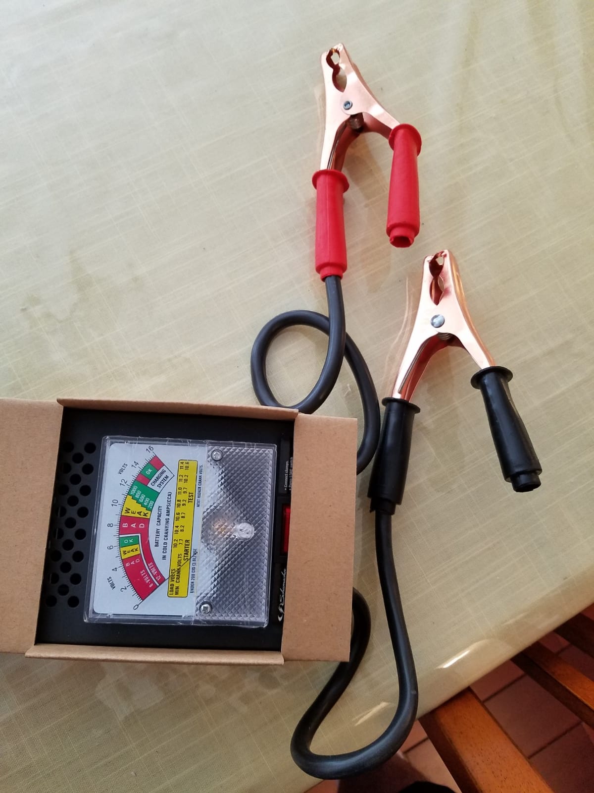 Schumacher Electric Battery Load Tester, 6V/12V - BT-100 customer photo 2