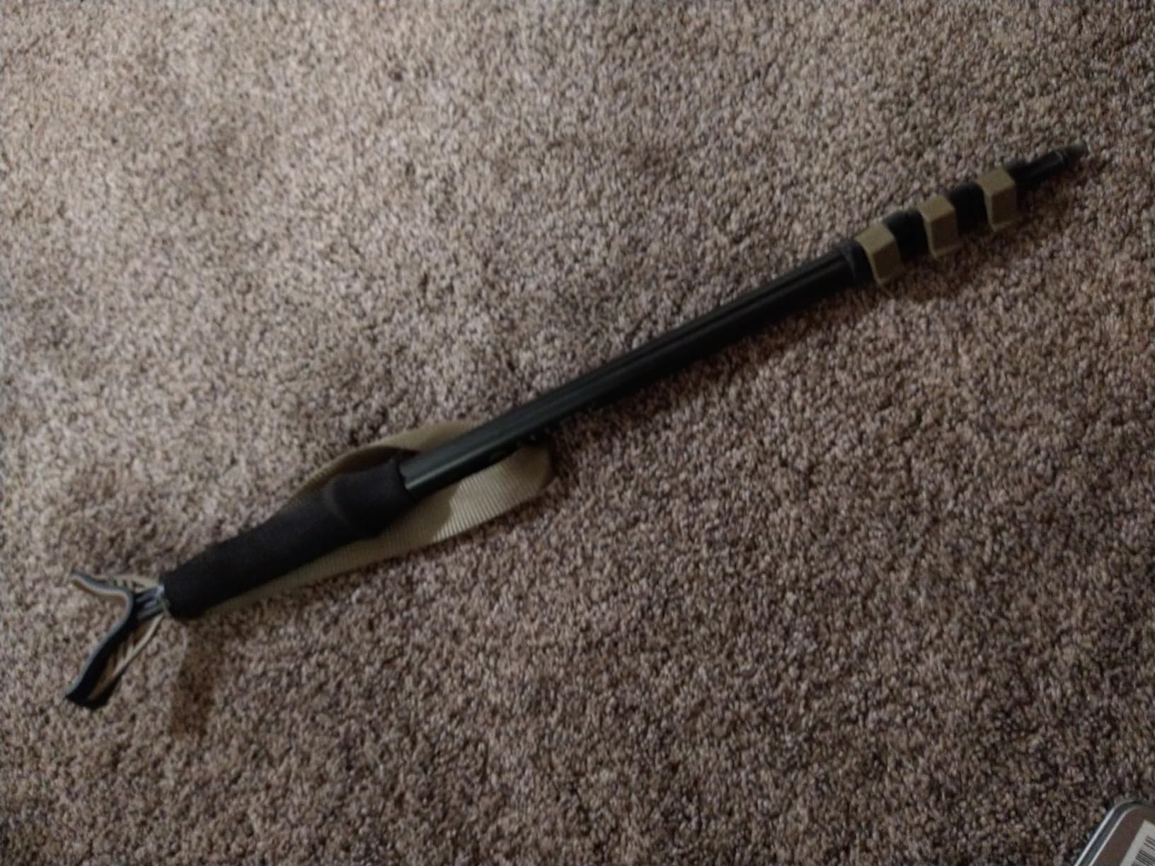 Allen Company Monopod Shooting Stick and Gun Rest - Adjustable Height - Removable Cradle - Padded Grip - Aluminum customer photo 2