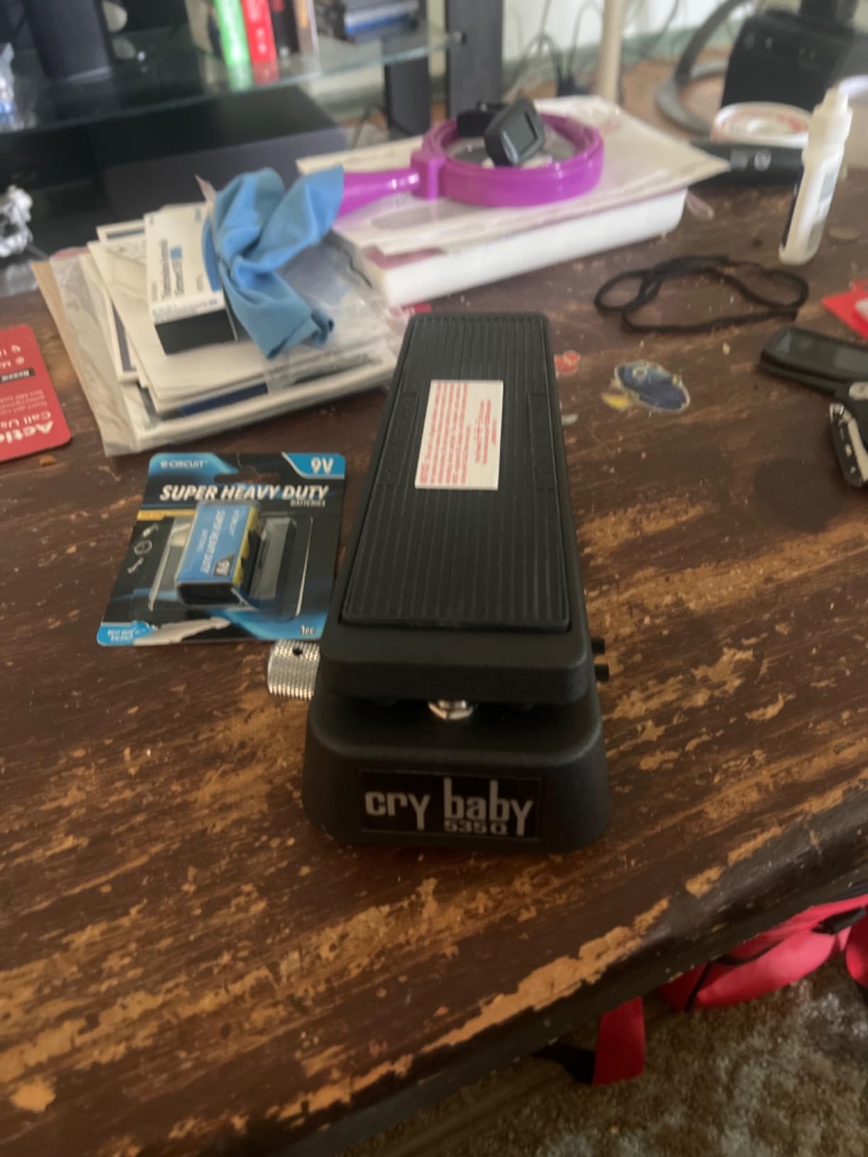 JIM DUNLOP 535Q Multi-Wah Guitar Effects Pedal, Adjustable Boost, 6 Wah Ranges, Model 11537002001 customer photo 2