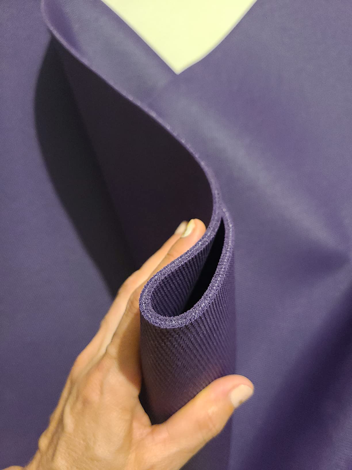 JadeYoga Harmony Yoga Mat - Durable & Thick Gym Fitness Mat, Non-Slip Natural Rubber Yoga Mat - Home Exercise & Stretching Mat, Workout Mat - Yoga, Pilates & Meditation for Women & Men customer photo 1