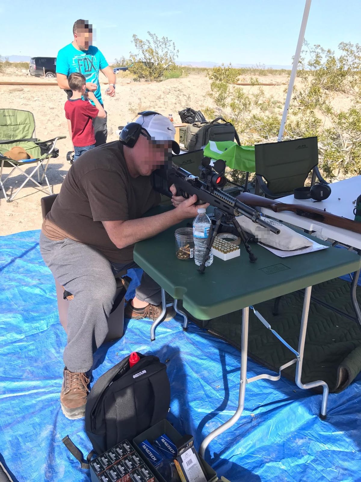 MTM PST-11 Predator Shooting Table, Portable Benchrest, Durable Molded Design, Shooting Platform, Target Shooting & Range Accessory, Green customer photo 1