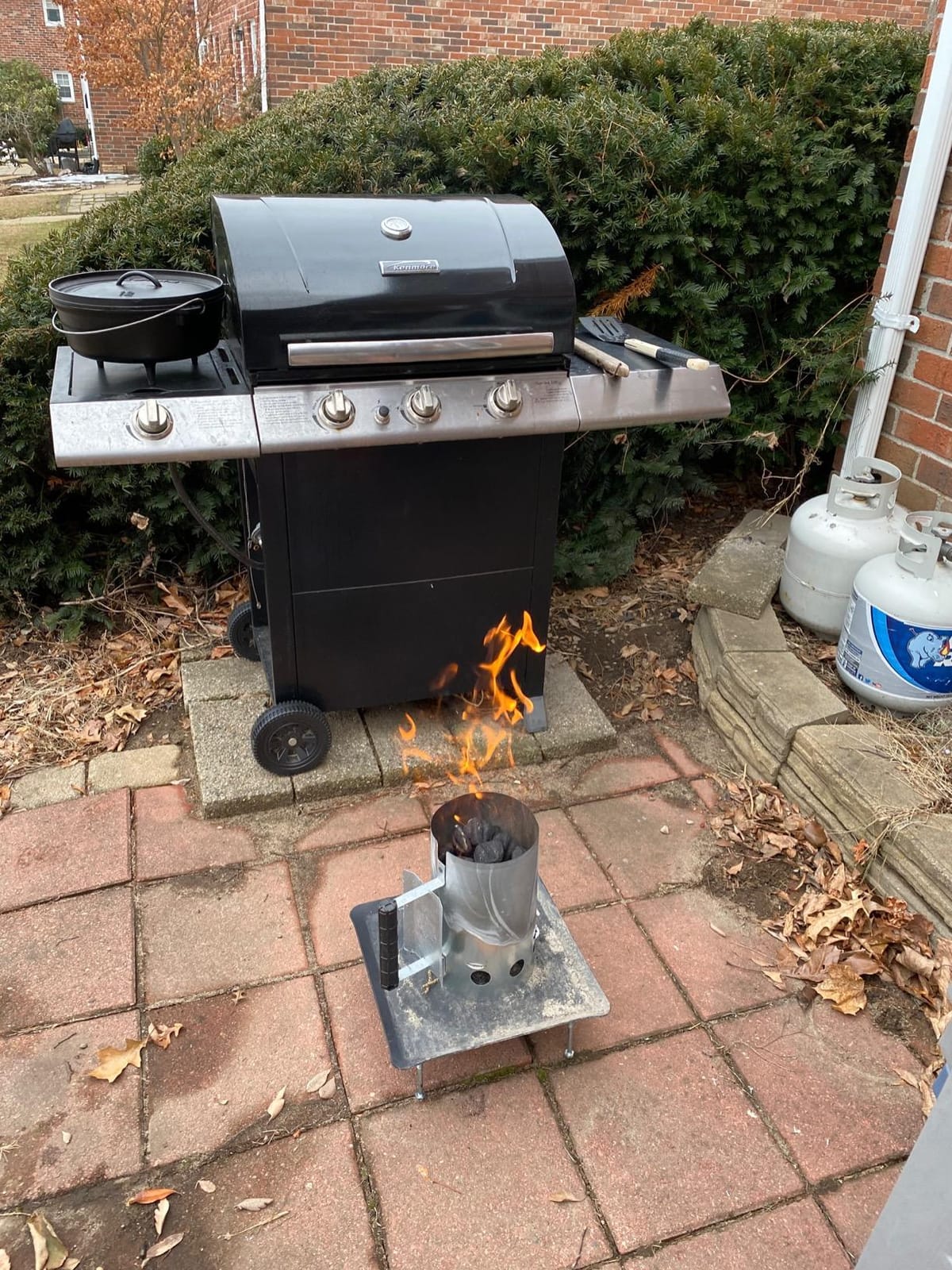 GrillPro 39470 Charcoal Chimney Starter customer photo 2
