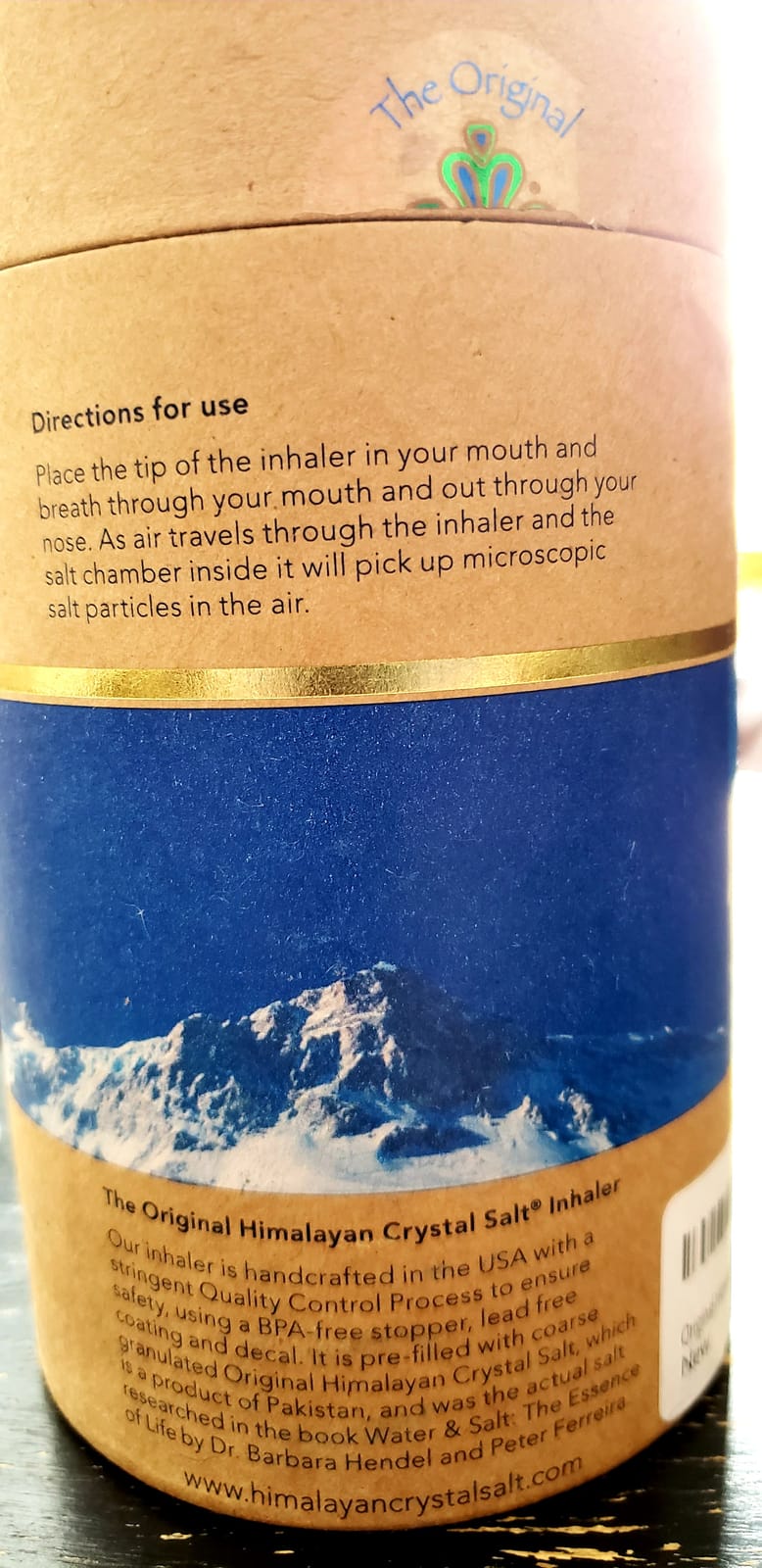 Original Himalayan Crystal Salt Inhaler customer photo 1