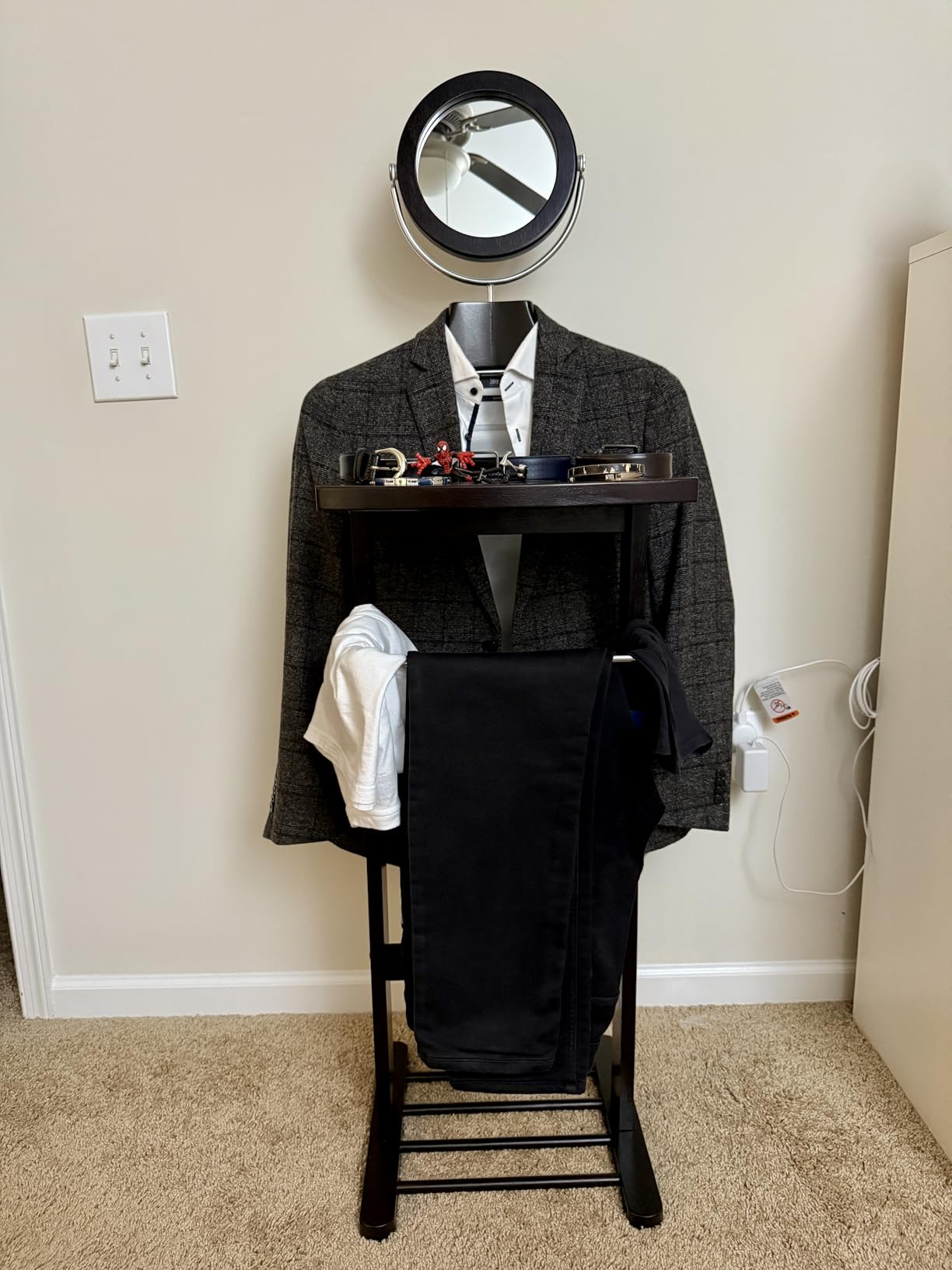 Winsome Trading, Inc. Carson Valet Stand, Brown customer photo 1