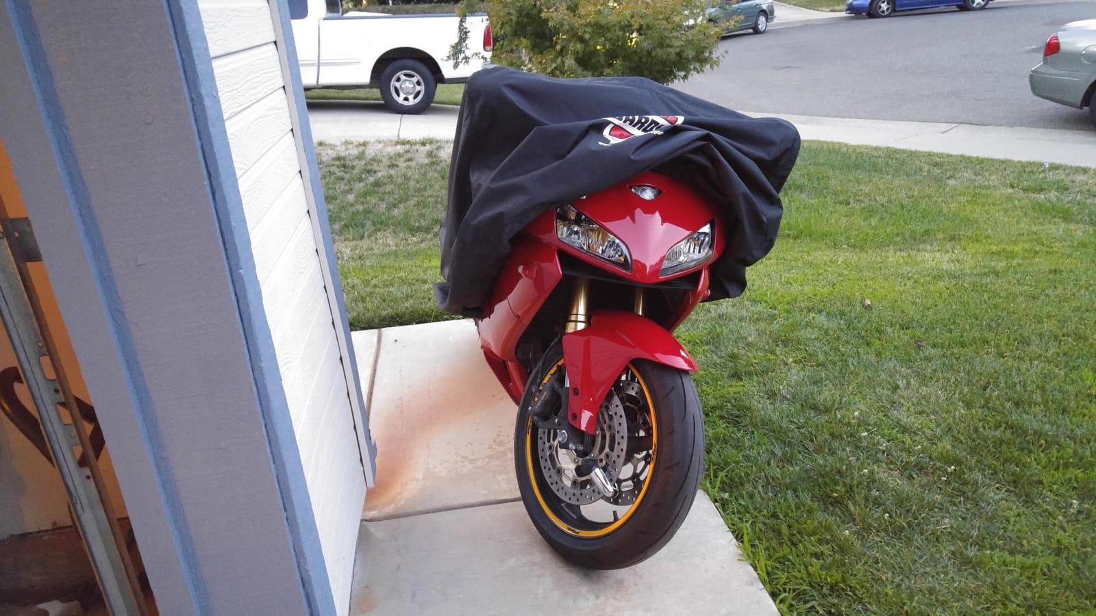 Dowco Guardian 50124-00 WeatherAll Plus Indoor/Outdoor Waterproof Motorcycle Cover, Black, Sportbike customer photo 1