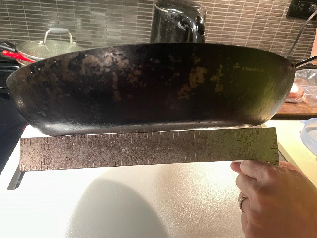 M'Steel Black Carbon Natural Nonstick Frying Pan With Iron Handle, 7.9-in, Suitable For All Cooking Surfaces, Made in France customer photo 2