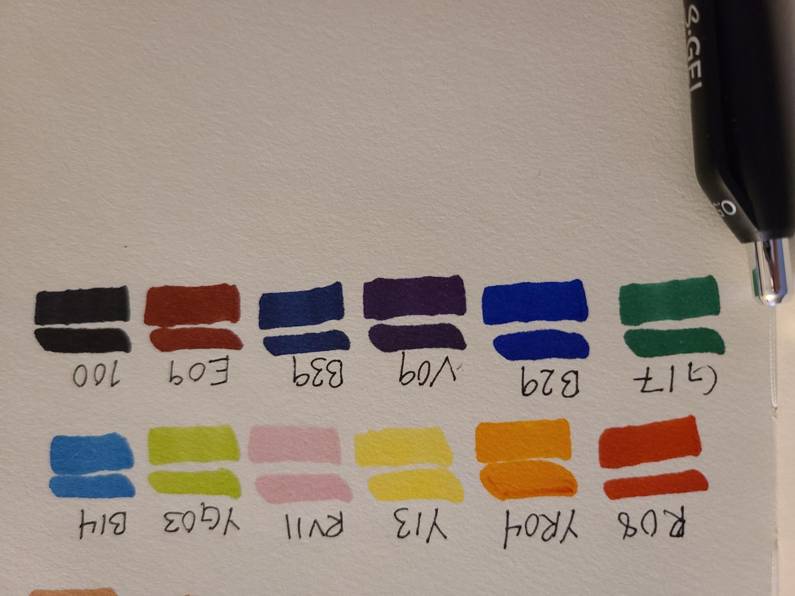 Sketch 12-Color Set, Refillable Blendable Dual-Tip Alcohol Markers | Dual-Tip Alcohol Marker Set for Beginners & Pros, Smooth Blendable Ink for Manga & Drawing - Premium Refillable Set customer photo 2