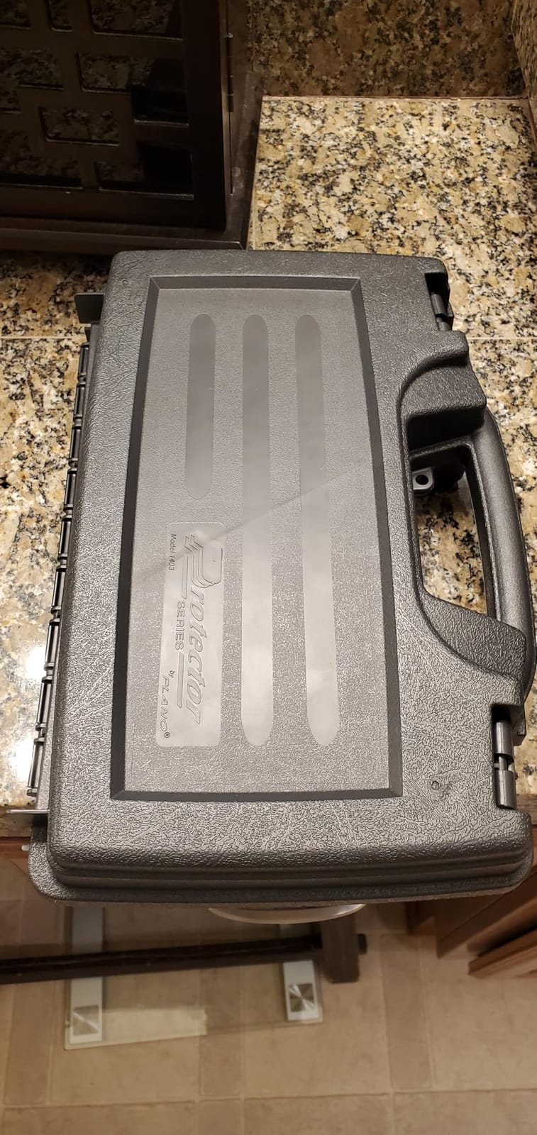 Plano Protector Series Single Pistol Case, Small, Black, Hunting Gun Case with Padlock Tabs and Foam Padding, Hard Plastic Pistol Case customer photo 2