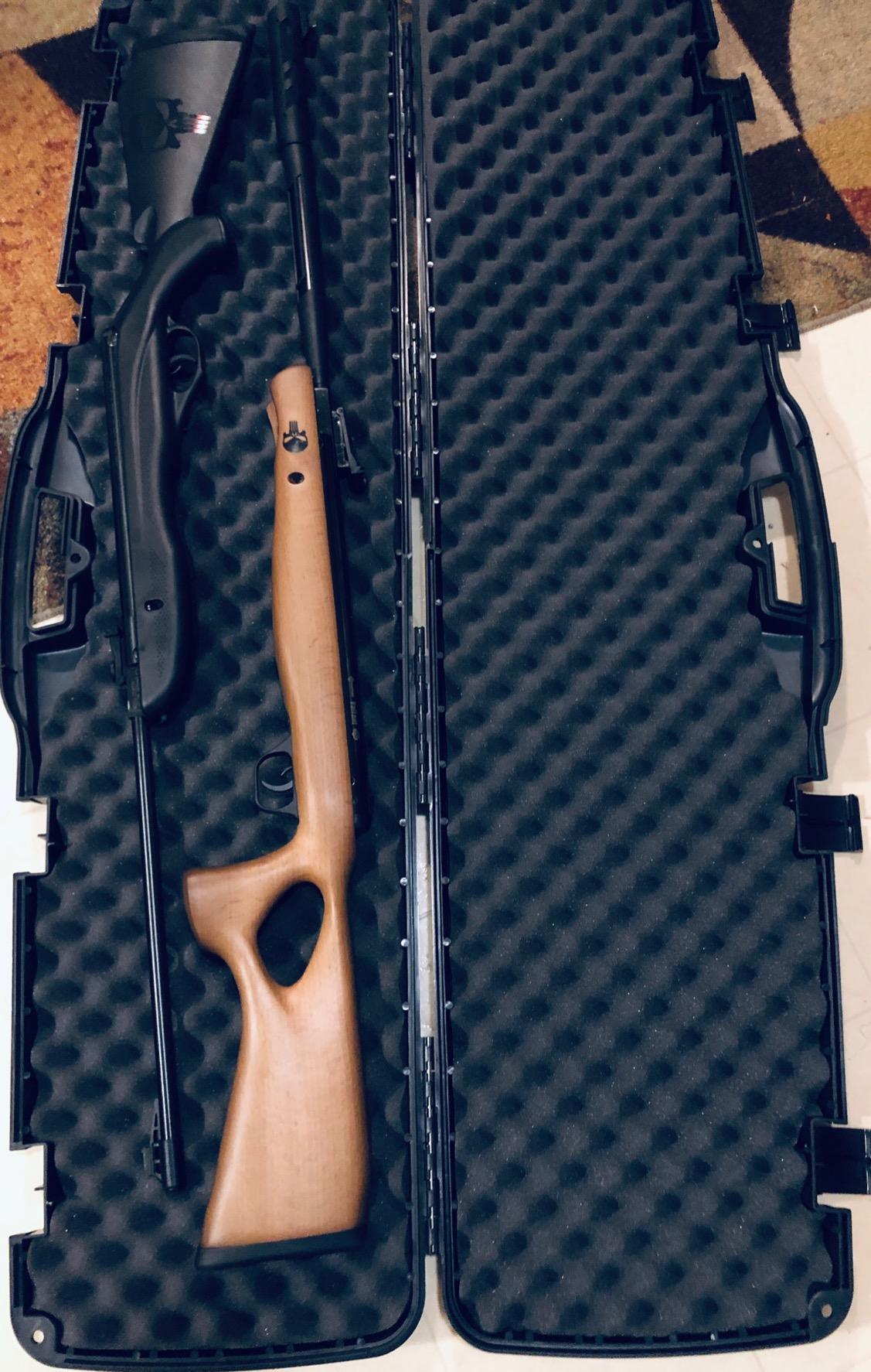Plano Single Scoped or Double Non-Scoped Rifle Case, Black, 15.00 x 51.50 x 4.00
