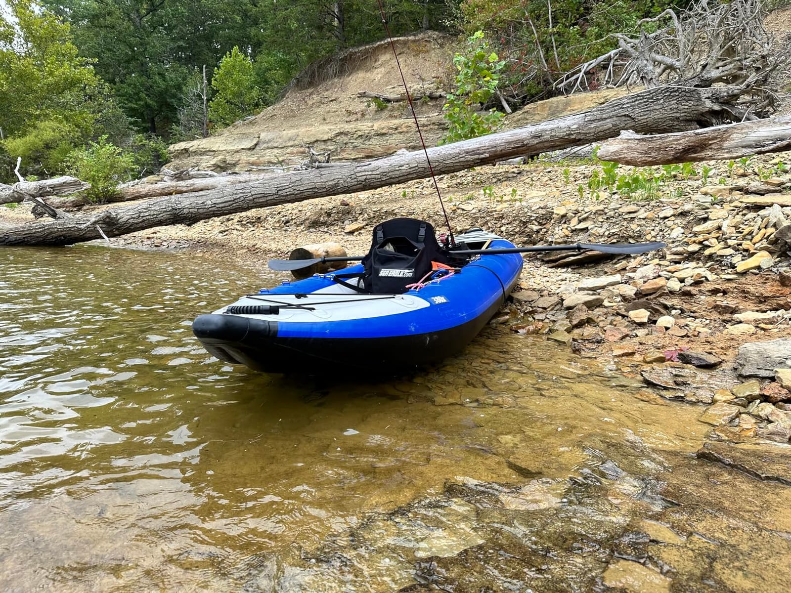 Sea Eagle 380X Explorer Inflatable Tandem Canoe/Kayak Package - Self-Bailing, Drop Stitch Floor customer photo 1