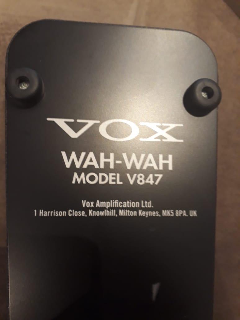 Vox V847-A 1960s-Style Classic Reissue Wah Guitar Effects Pedal w/ 1960s-Era Vox Wah Sound customer photo 2
